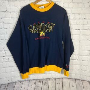 Jeff Gordon Sweatshirt Mens Large Blue Yellow Chase Racing